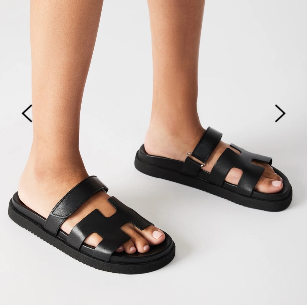 Steve Madden MAYVEN Leather Slides